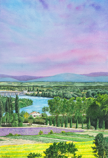 View From Avignon